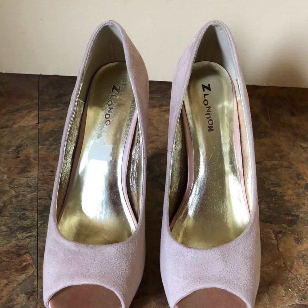 Buff Platform Heels - image 2